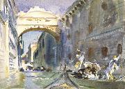 John Singer Sargent The Bridge of Sighs oil